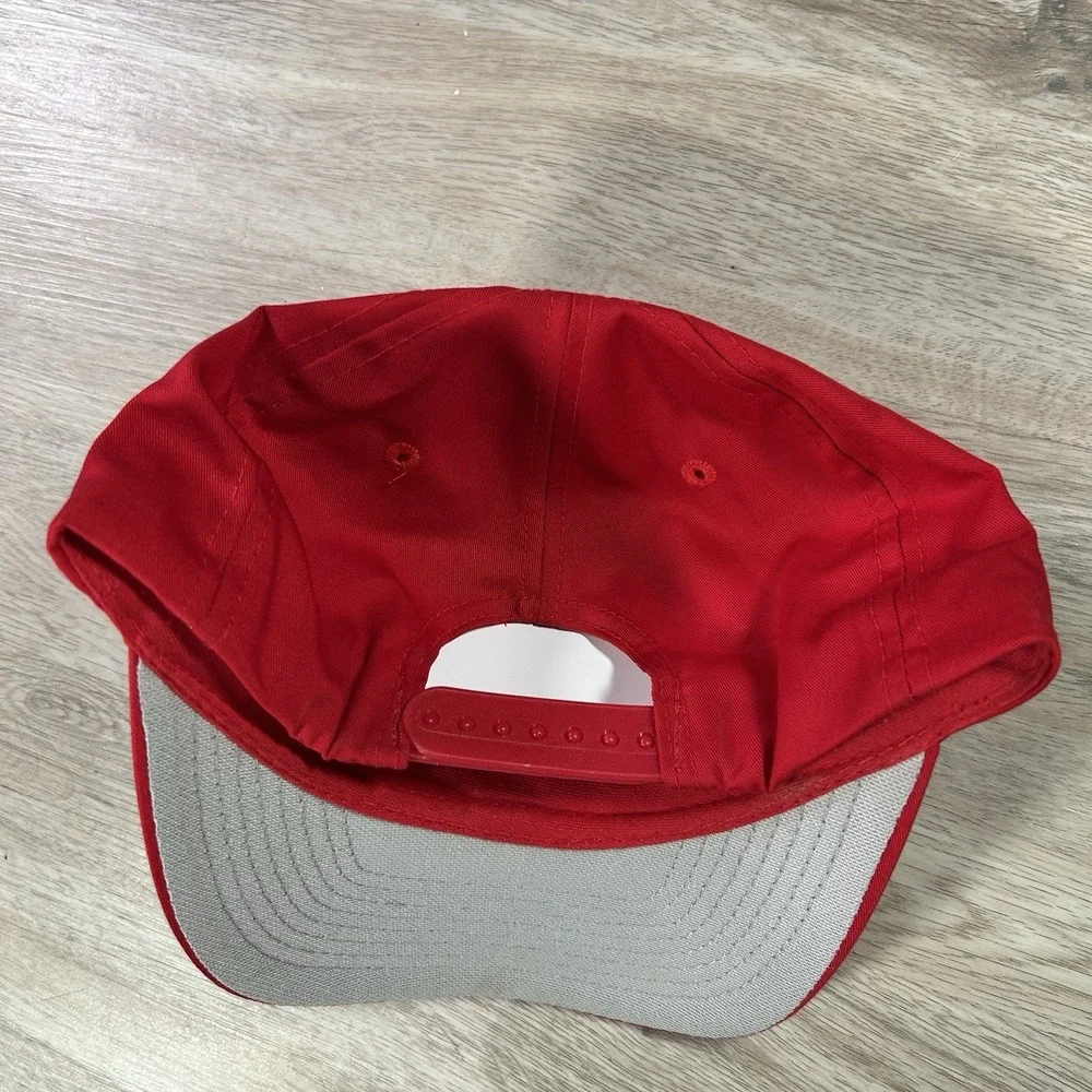 VTG Texas Rangers Snapback Hat MLB Baseball Red Twins Enterprise Cap